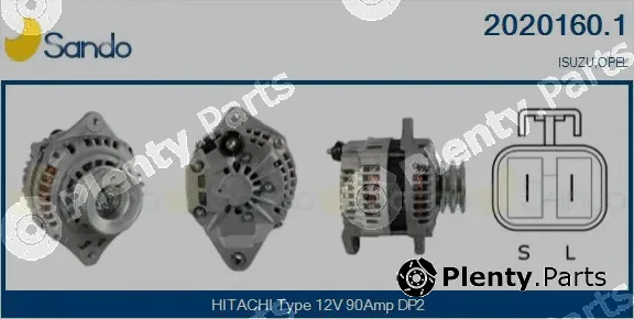 Sando 2020160.1 — Alternator