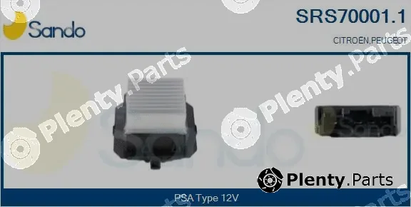 Sando SRS70001.1 — Resistor, interior blower