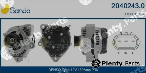 Sando 2040243.0 — Alternator