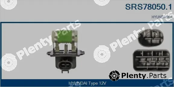 Sando SRS78050.1 — Series resistor, electric motor (radiator fan)
