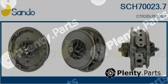 Sando SCH70023.7 — Core assembly, turbocharger