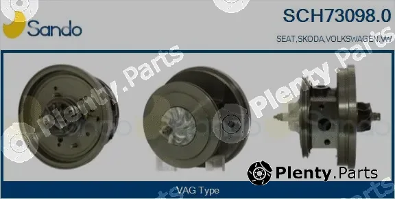 Sando SCH73098.0 — Core assembly, turbocharger