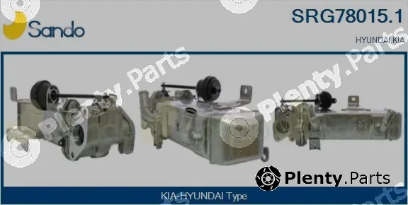 Sando SRG78015.1 — Cooler, exhaust gas recirculation