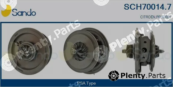 Sando SCH70014.7 — Core assembly, turbocharger