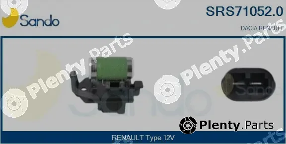 Sando SRS71052.0 — Series resistor, electric motor (radiator fan)