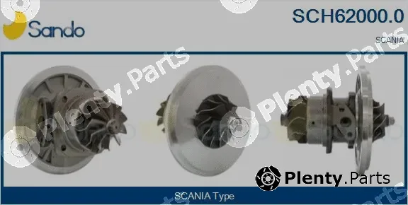 Sando SCH62000.0 — Core assembly, turbocharger