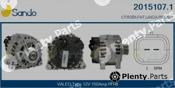 Sando 2015107.1 — Alternator