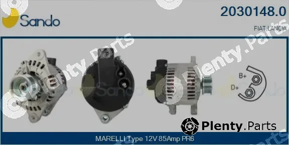 Sando 2030148.0 — Alternator
