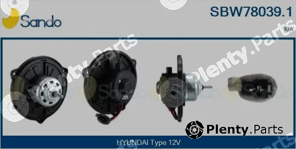 Sando SBW78039.1 — Interior Blower