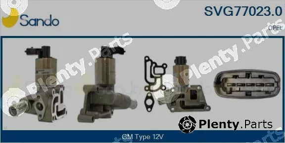 Sando SVG77023.0 — EGR Valve