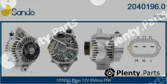 Sando 2040196.0 — Alternator