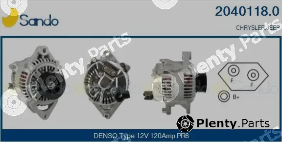 Sando 2040118.0 — Alternator