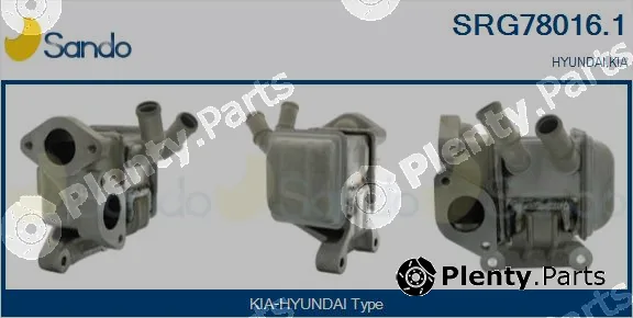 Sando SRG78016.1 — Cooler, exhaust gas recirculation