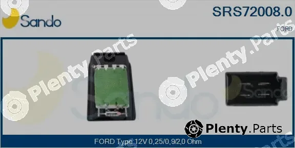 Sando SRS72008.0 — Resistor, interior blower