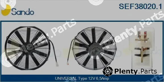Sando SEF38020.1 — Electric Motor, radiator fan