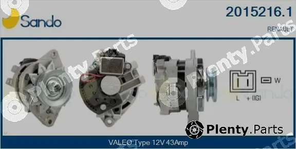 Sando 2015216.1 — Alternator