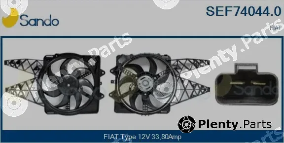 Sando SEF74044.0 — Electric Motor, radiator fan