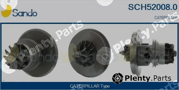 Sando SCH52008.0 — Core assembly, turbocharger