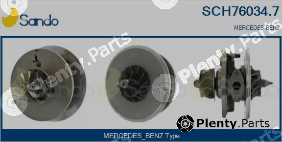 Sando SCH76034.7 — Core assembly, turbocharger