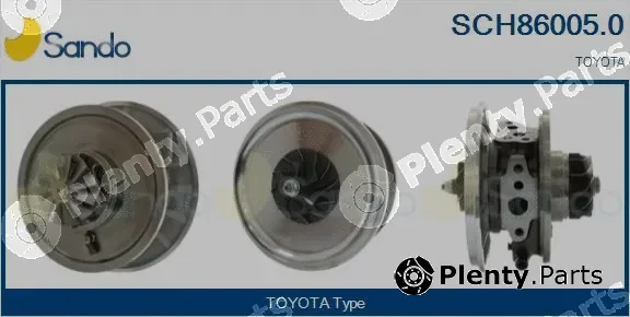 Sando SCH86005.0 — Core assembly, turbocharger