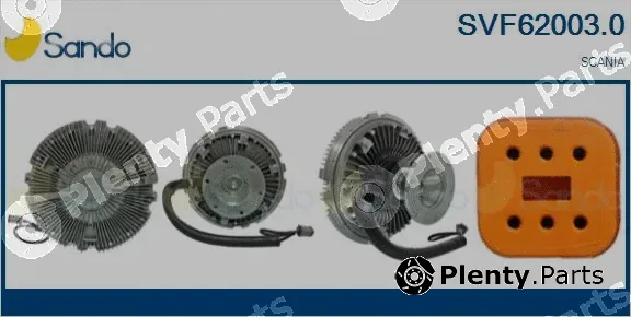 Sando SVF62003.0 — Clutch, radiator fan