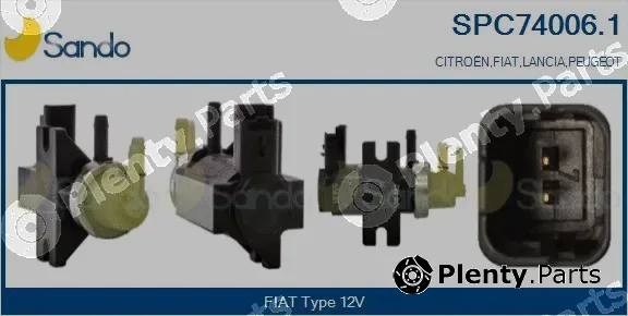 Sando SPC74006.1 — Pressure Converter, exhaust control