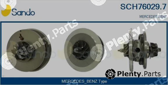 Sando SCH76029.7 — Core assembly, turbocharger
