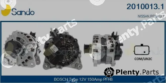 Sando 2010013.1 — Alternator