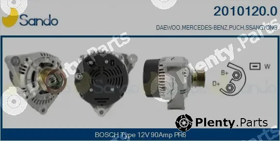 Sando 2010120.0 — Alternator