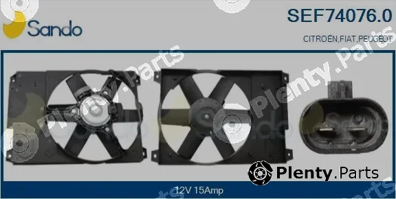 Sando SEF74076.0 — Electric Motor, radiator fan
