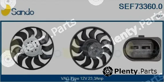 Sando SEF73360.0 — Fan, engine cooling