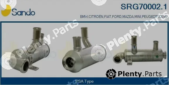 Sando SRG70002.1 — Cooler, exhaust gas recirculation