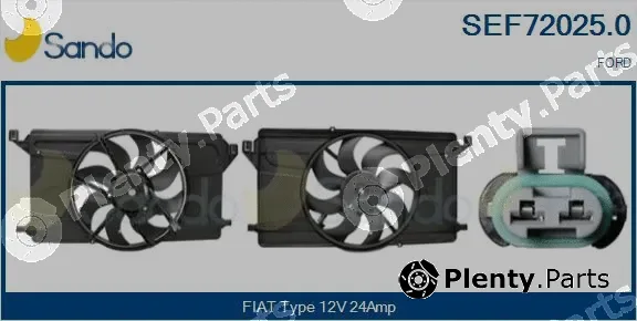 Sando SEF72025.0 — Electric Motor, radiator fan