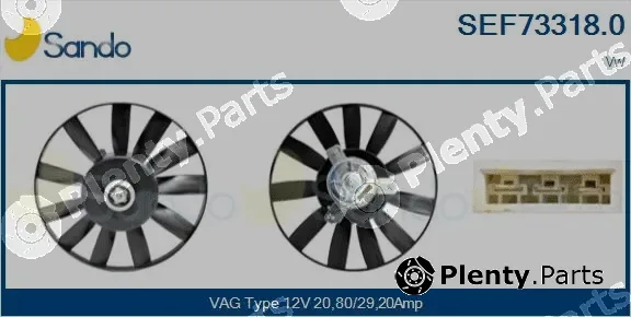 Sando SEF73318.0 — Fan, engine cooling