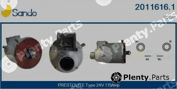 Sando 2011616.1 — Alternator