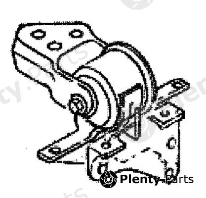 Tedgum 00221101 — Mounting, engine