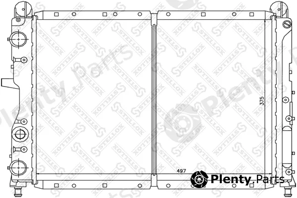 Stellox 10-25211-SX — Radiator, engine cooling
