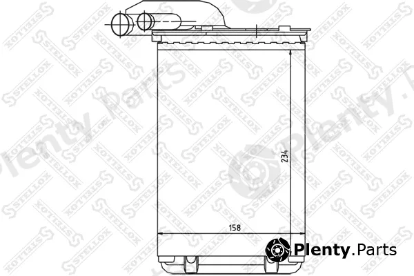 Stellox 10-35014-SX — Heat Exchanger, interior heating
