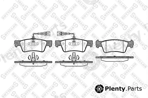 Stellox 1198002-SX — Brake Pad Set, disc brake