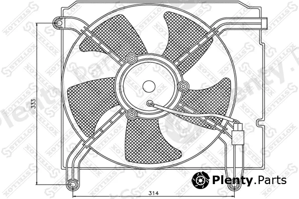 Stellox 29-99251-SX — Fan, engine cooling