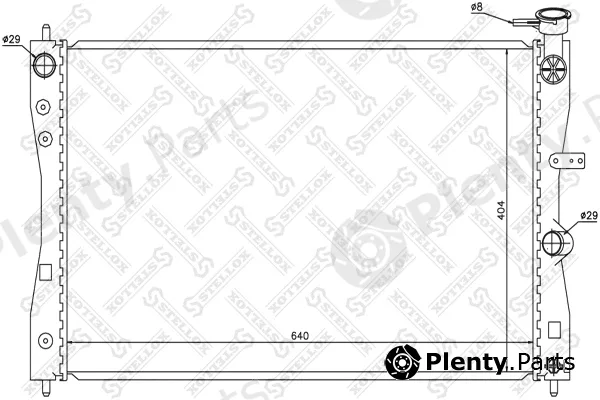 Stellox 10-26695-SX — Radiator, engine cooling