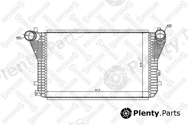Stellox 10-40221-SX — Charge Air Cooler