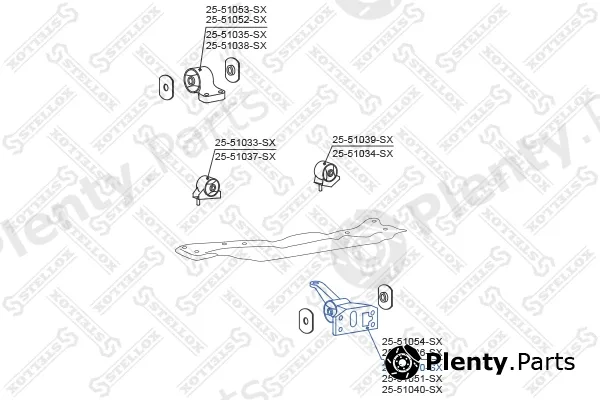 Stellox 25-51050-SX — Mounting, engine