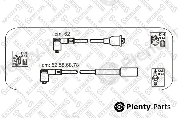 Stellox 10-38487-SX — Ignition Cable Kit