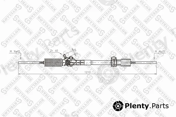 Stellox 00-35006-SX — Steering Gear