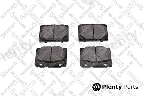 Stellox 091000B-SX — Brake Pad Set, disc brake