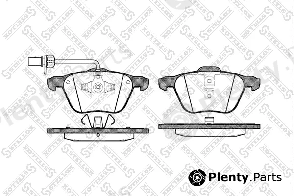 Stellox 847002BL-SX — Brake Pad Set, disc brake