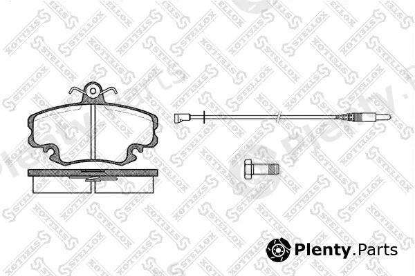 Stellox 152002-SX — Brake Pad Set, disc brake