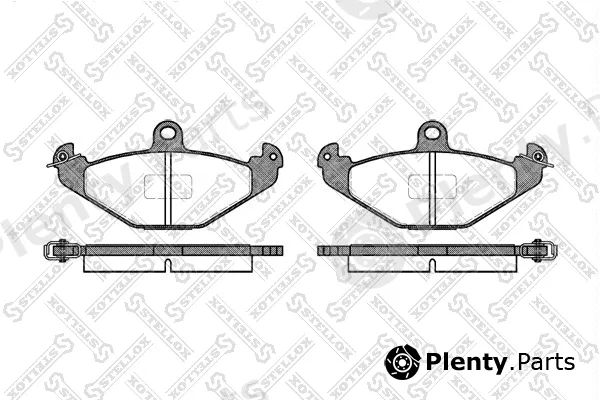 Stellox 356010-SX — Brake Pad Set, disc brake