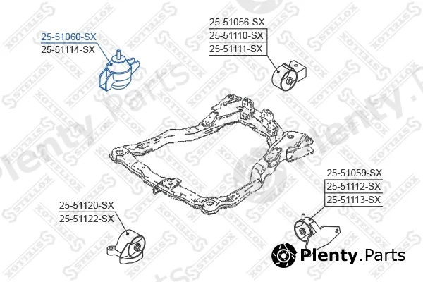 Stellox 25-51060-SX — Mounting, engine
